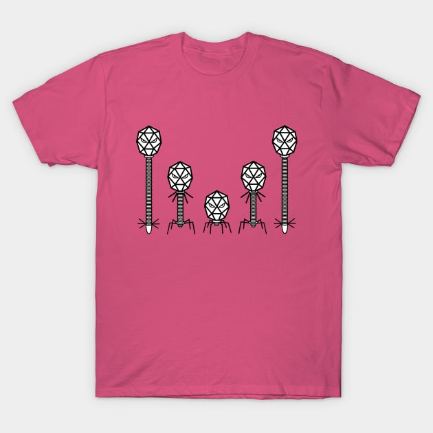 Bacteriophage T-Shirt by albino747